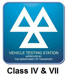 MOT Testing Vans, Motorhomes and cars.